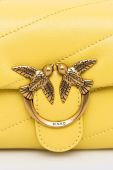 Клатч Pinko колір жовтий