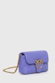 Клатч Pinko колір фіолетовий