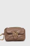 Шкіряна сумочка Pinko колір коричневий (3440035)