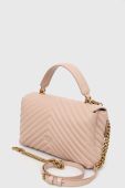 Шкіряна сумочка Pinko колір рожевий (2924168)