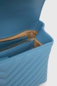 Шкіряна сумочка Pinko колір блакитний (2930016)