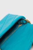Шкіряна сумочка Pinko колір бірюзовий (2922622)