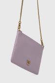 Шкіряна сумочка Pinko колір фіолетовий (2924185)