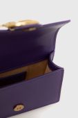 Шкіряна сумочка Pinko колір фіолетовий (2922633)