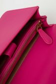 Шкіряна сумочка Pinko колір рожевий (3543230)