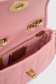 Шкіряна сумочка Coach колір рожевий (3145323)