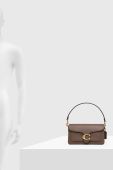 Шкіряна сумочка Coach колір коричневий (3256729)