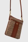 Шкіряна сумочка Coach Колір коричневий колір коричневий