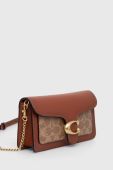 Шкіряна сумочка Coach колір коричневий (2980698)