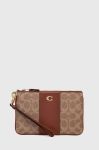 Гаманець Coach колір коричневий