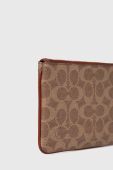 Гаманець Coach колір коричневий