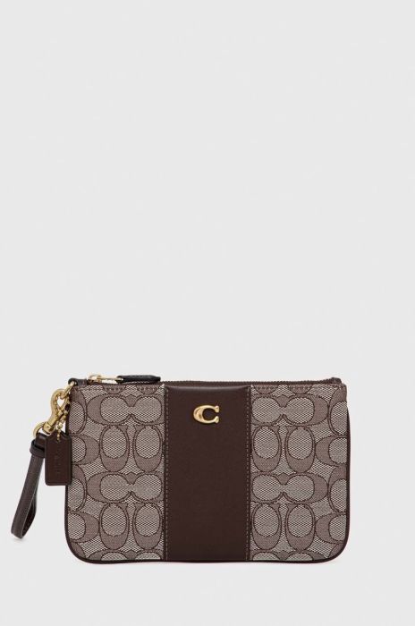 Сумка Coach колір коричневий