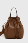 Шкіряна сумочка Furla Miastella колір коричневий