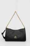 Шкіряна сумочка Furla Primula колір чорний