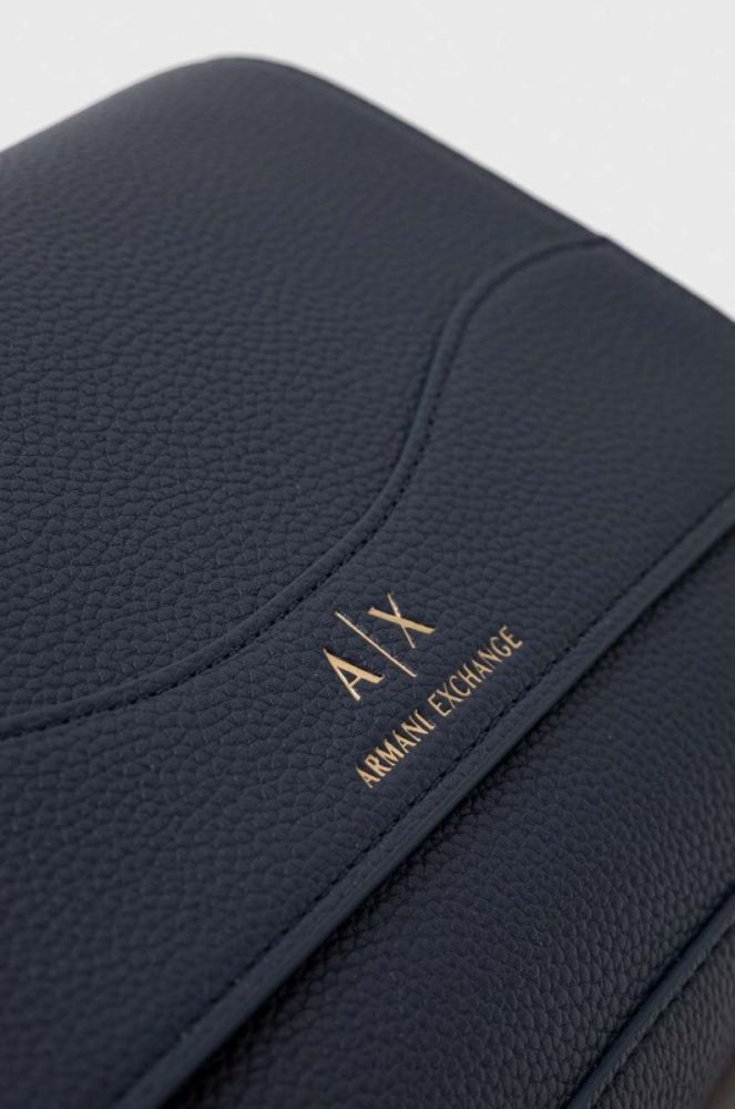Сумочка Armani Exchange колір синій фото 4