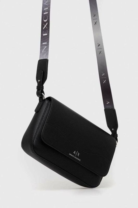 Сумочка Armani Exchange колір чорний фото 2