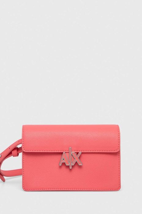 Сумочка Armani Exchange колір рожевий (3225080)