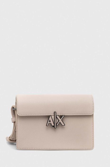 Сумочка Armani Exchange колір бежевий (3225078)