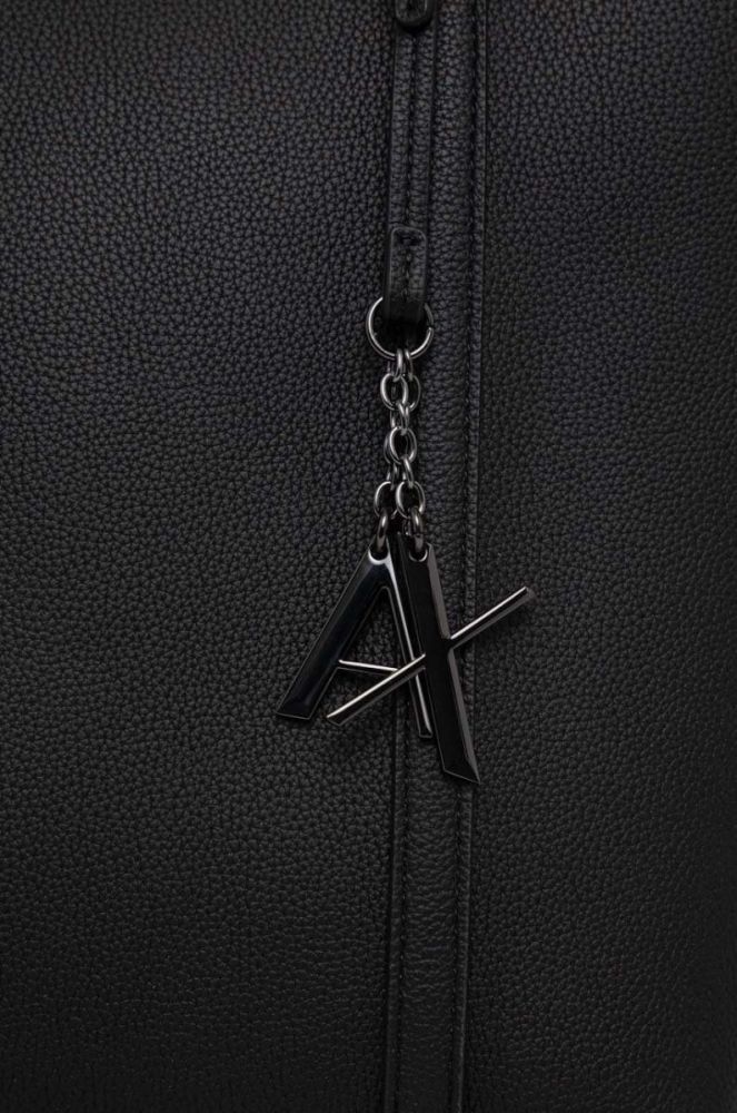 Сумочка Armani Exchange колір чорний (3129394) фото 4