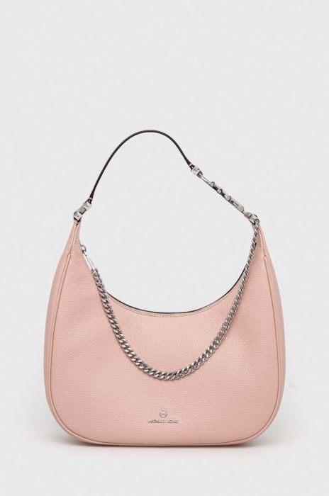 Шкіряна сумочка MICHAEL Michael Kors колір рожевий (3160013)