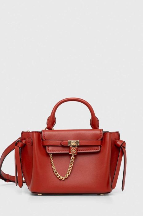 Шкіряна сумочка MICHAEL Michael Kors колір червоний (3543719)