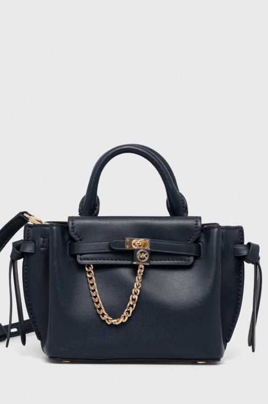 Шкіряна сумочка MICHAEL Michael Kors колір синій (3145364)