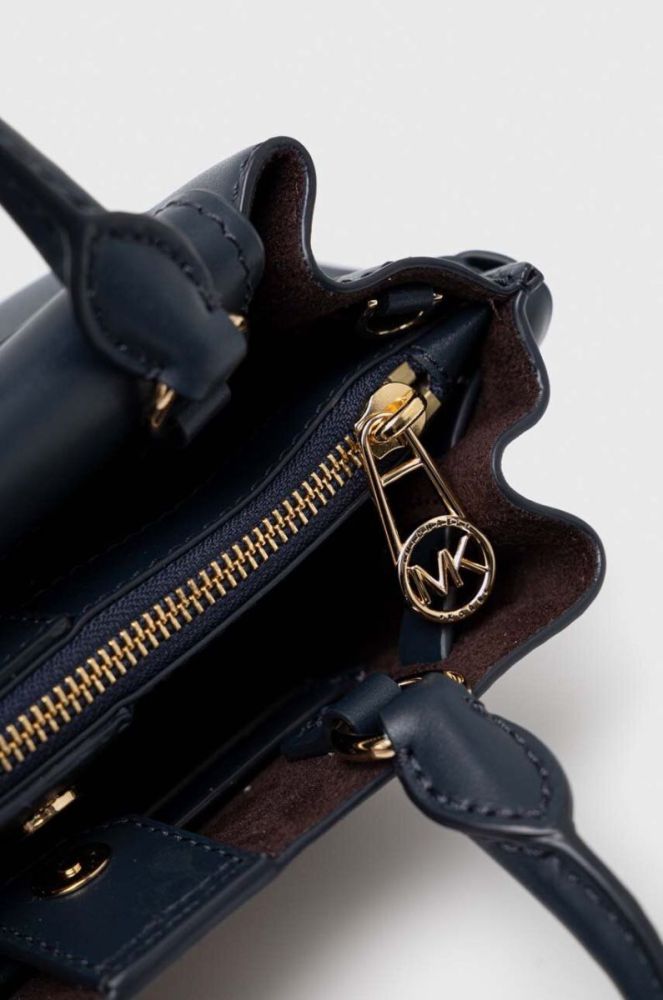 Шкіряна сумочка MICHAEL Michael Kors колір синій (3145364) фото 5