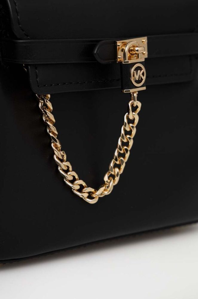 Шкіряна сумочка MICHAEL Michael Kors колір чорний (3145361) фото 3