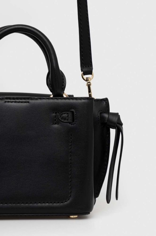 Шкіряна сумочка MICHAEL Michael Kors колір чорний (3145361) фото 4