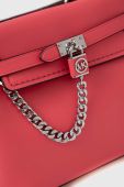 Шкіряна сумочка MICHAEL Michael Kors колір рожевий (3203092)