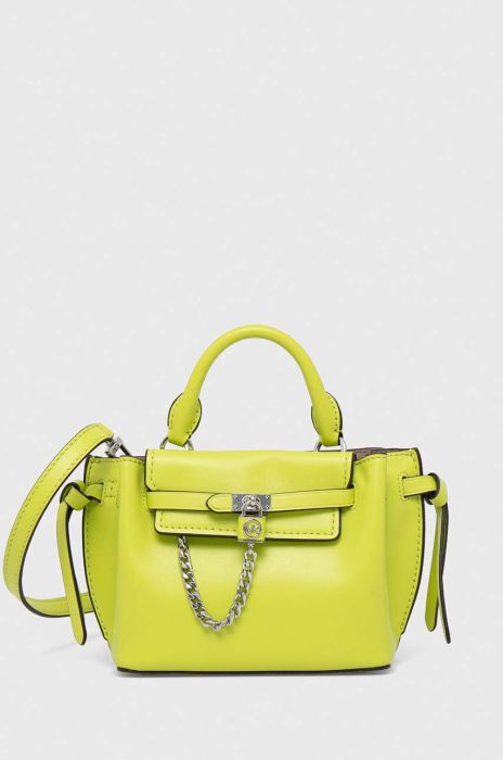 Шкіряна сумочка MICHAEL Michael Kors колір зелений (3203091)