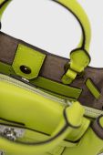 Шкіряна сумочка MICHAEL Michael Kors колір зелений (3203091)