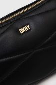 Шкіряна сумочка Dkny колір чорний (3167657)