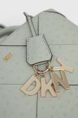 Шкіряна сумочка Dkny колір бірюзовий (3163808)