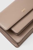 Шкіряна сумочка Dkny колір коричневий (3412405)