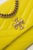 Шкіряна сумочка Tory Burch колір зелений (3020458)