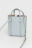 Шкіряна сумочка Tory Burch колір блакитний (3023571)