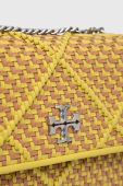 Шкіряна сумочка Tory Burch колір жовтий (3079053)