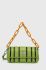 Шкіряна сумочка Tory Burch колір зелений (3062816)
