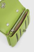 Шкіряна сумочка Tory Burch колір зелений (3145373)