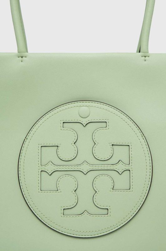 Сумочка Tory Burch Ella колір зелений фото 4