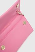 Шкіряна сумка Patrizia Pepe колір рожевий (3099723)