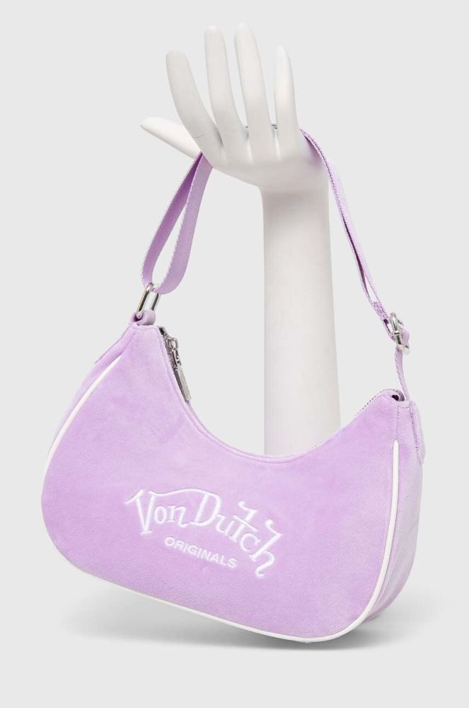 Сумочка Von Dutch колір фіолетовий