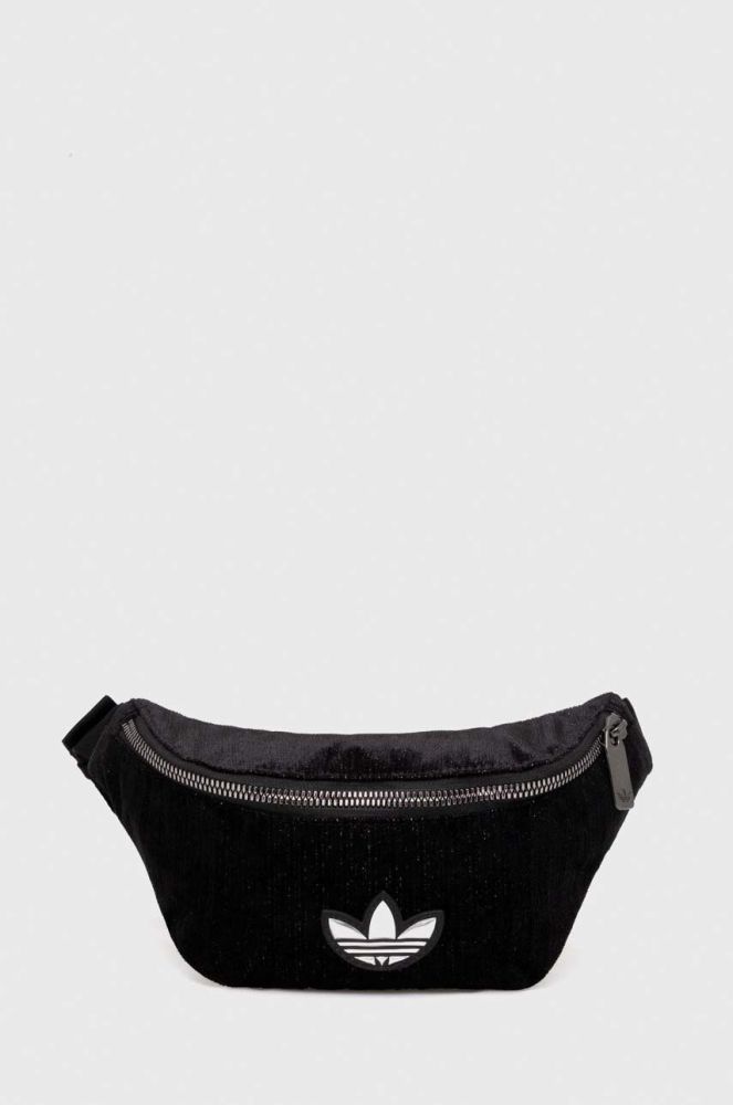 Сумка на пояс adidas Originals колір чорний (3619525)