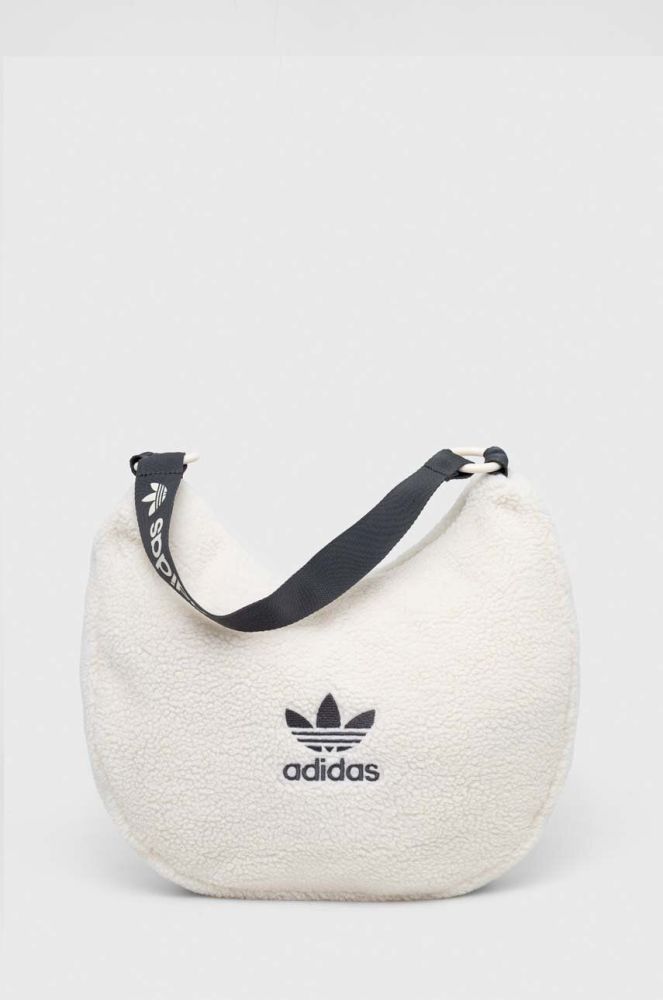 Сумочка adidas Originals колір бежевий