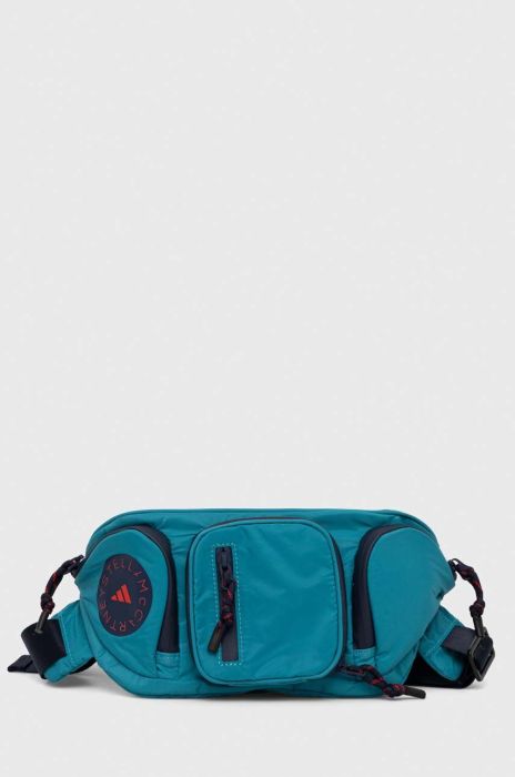 Сумка на пояс adidas by Stella McCartney колір бірюзовий