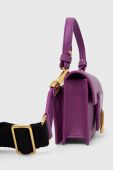 Шкіряна сумочка Coccinelle колір фіолетовий (3360967)