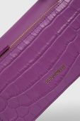 Шкіряна сумочка Coccinelle колір фіолетовий (3360967)