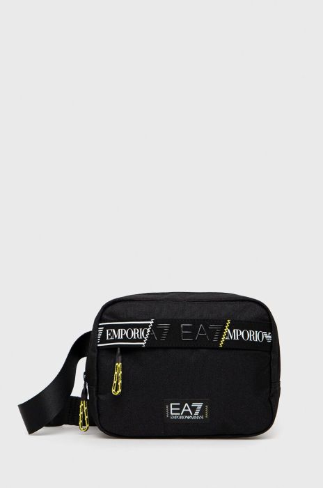 Сумка на пояс EA7 Emporio Armani колір чорний Сумка на пояс EA7 Emporio Armani колір чорний