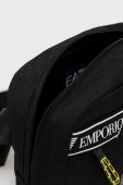Сумка на пояс EA7 Emporio Armani колір чорний Сумка на пояс EA7 Emporio Armani колір чорний